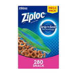 280 Ziploc Snack Bags