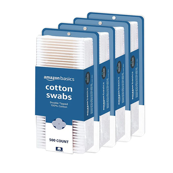 2000 hisopos de algodón Amazon Basics
