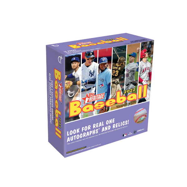 2022 Topps Heritage Baseball Mega Box