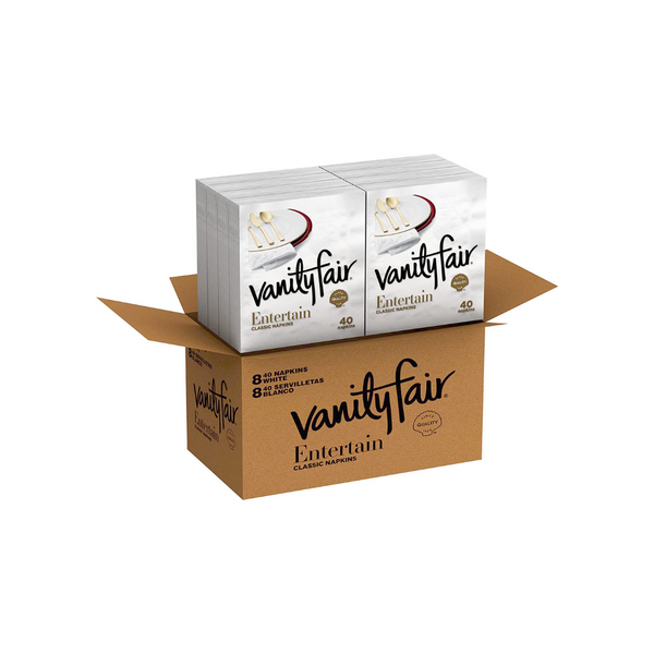1,280 Vanity Fair Entertain Paper Napkins