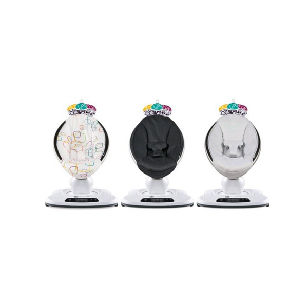4moms mamaRoo 4 Multi-Motion Bluetooth Baby Swing With Safety Strap
