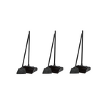 3 AmazonCommercial Dust Pan & Broom Sets