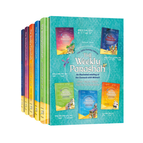 The Weekly Parashah Jaffa Family Edition Slipcase Set
