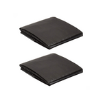 Set of 2 Or 3 Heavy Duty Black Poly Tarp, 10 x 12 ft.