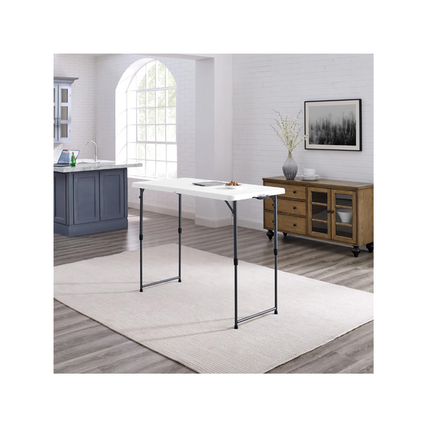 Mainstays 4' Height Adjustable Folding Table