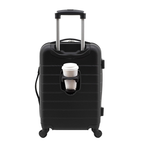 Equipaje de mano Wrangler Smart Spinner con USB y portavasos