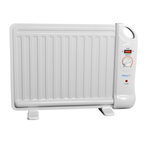 Calentador portátil para debajo del escritorio de 400 W con características de seguridad y funcionamiento energéticamente eficiente