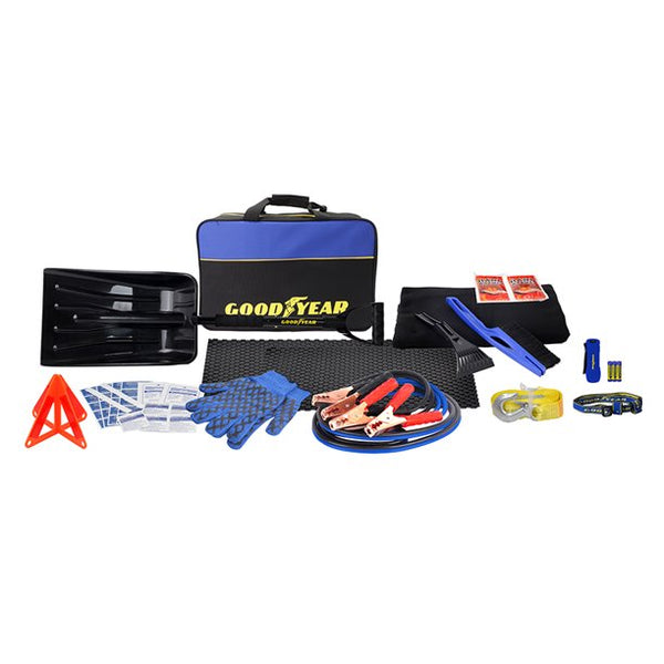 Kit de emergencia premium Goodyear con asistencia en carretera