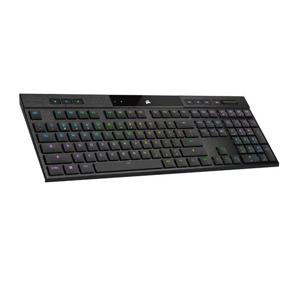 Corsair K100 Air Wireless RGB Mechanical Gaming Keyboard with Low-Profile Mx Keyswitches