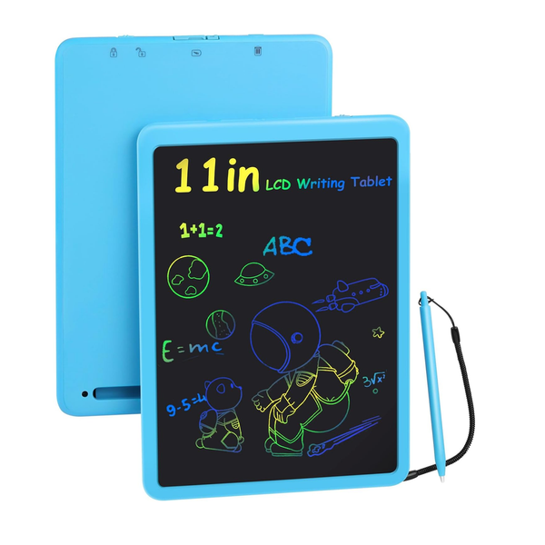 2 Tableta de escritura LCD TeinenRon para niños, con lápiz óptico y cordón