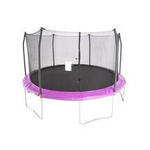 15-Ft Skywalker Purple Trampoline w/ Enclosure