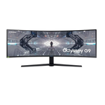 Samsung 49 Odyssey G9 Qled Gaming Monitor, 1000r Curved, 240Hz, G-SYNC/FreeSync
