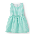 The Children's Place Girls' Special Occasion Dresses with Gingham Bow