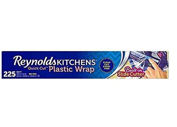 Envoltura de plástico de corte rápido de 225 pies cuadrados Reynolds Kitchens