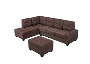 Convertible Sectional Sofa Couch with Reversible Chaise
