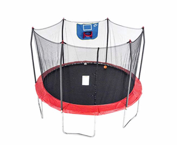 Trampolín Skywalker Jump N' Dunk de 12 ′ con red e instalación gratuita por parte de expertos