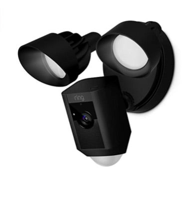 Miembros Prime: cámara Ring Floodlight con conversación bidireccional y alarma de sirena
