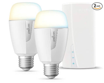 2 Sengled Smart LED Light Bulbs & Hub
