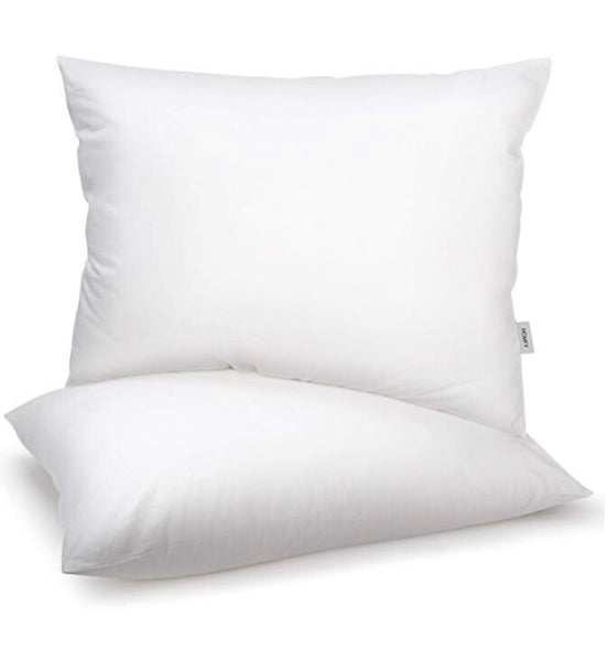 Set Of 2 King Premium Cotton Pillows