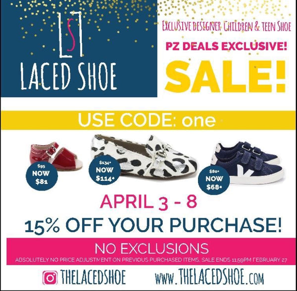 ANUNCIO: Oferta de aniversario de The Laced Shoe