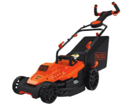 Cortacésped eléctrico BLACK+DECKER Mango de control de pivote para césped de 15 ″