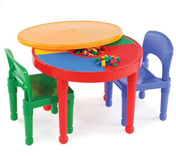 Tot Tutors Kids 2-in-1 Kids Playset With Table And Chairs