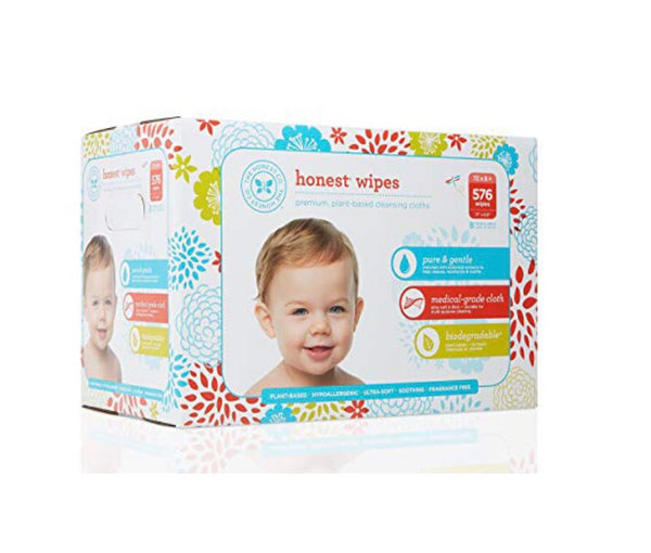 576 toallitas húmedas para bebés de Honest Company