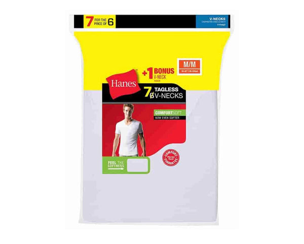 7 camisetas interiores FreshIQ ComfortSoft de Hanes para hombre o 6 calzoncillos bóxer en oferta