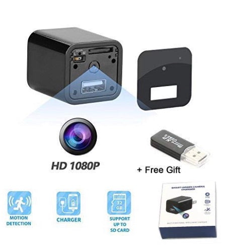 Hidden Spy Camera USB Wall Charger
