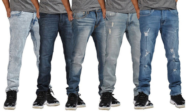 Vaqueros rectos para hombre Indigo People