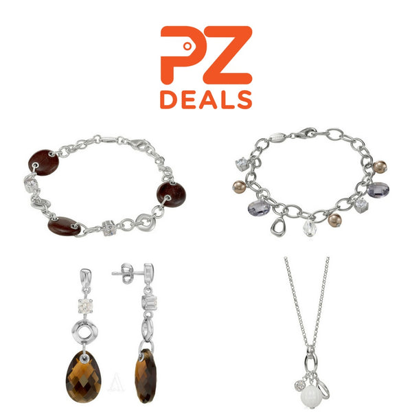 Up to 80% off Fossil sterling silver jewelry from Ashford